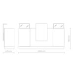 RECEPTION DESK LIGHT 2 CORDA V49 - immagine 3