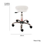 SGABELLO NAIL RUOTE - immagine 4