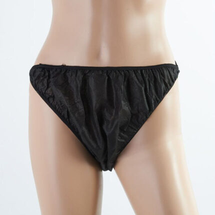 SLIP TNT NERO UNISEX CONF.50PZ UNIC per centri estetici