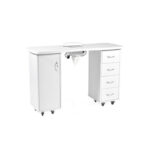 TAVOLO MANICURE HIGH CON ASPIRATORE per centri estetici