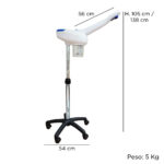 VAPORIZZATORE.LAMP.OZONO E STATIVO - immagine 6