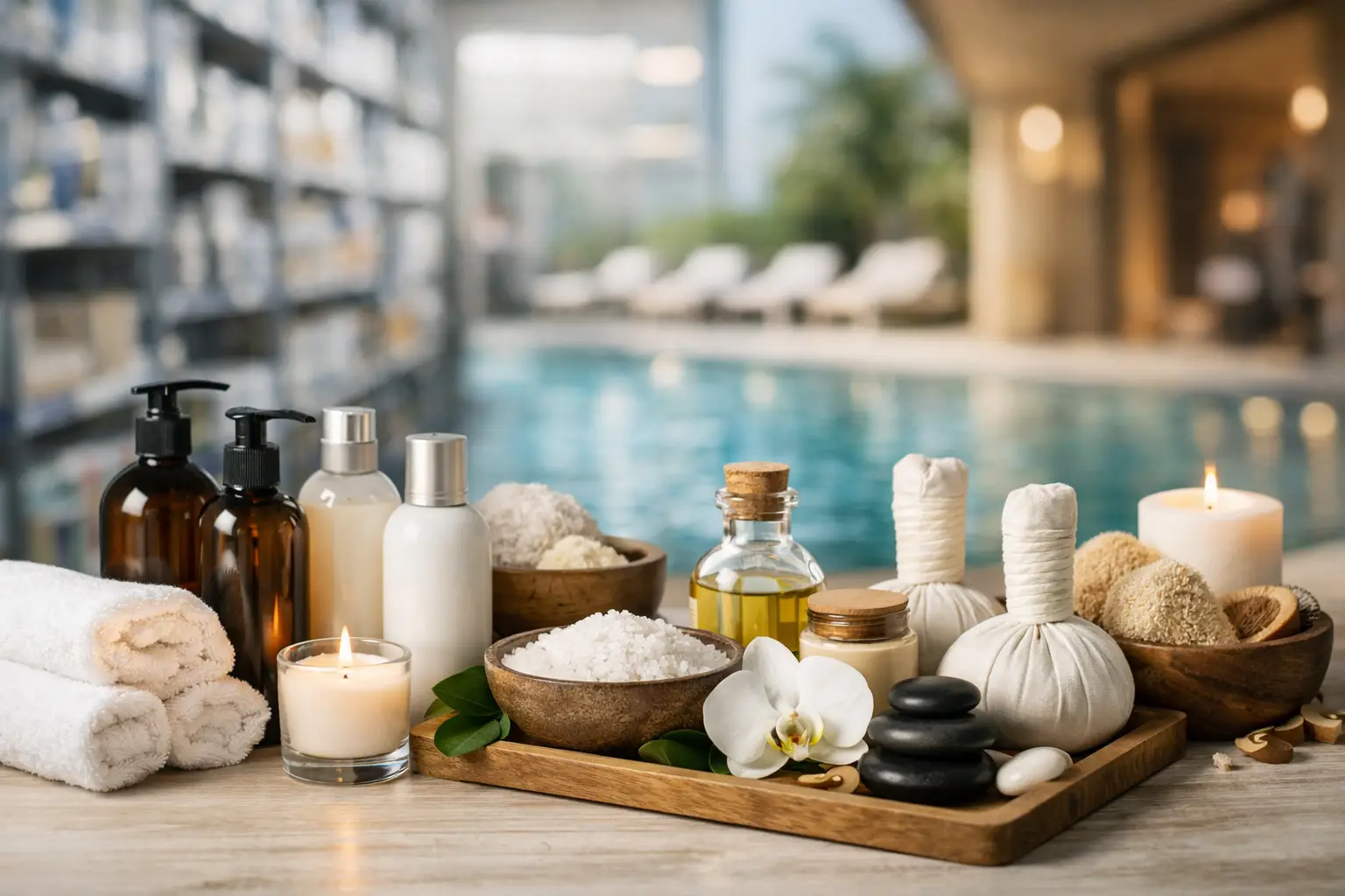 Distributore prodotti spa hotel per acquisti B2B
