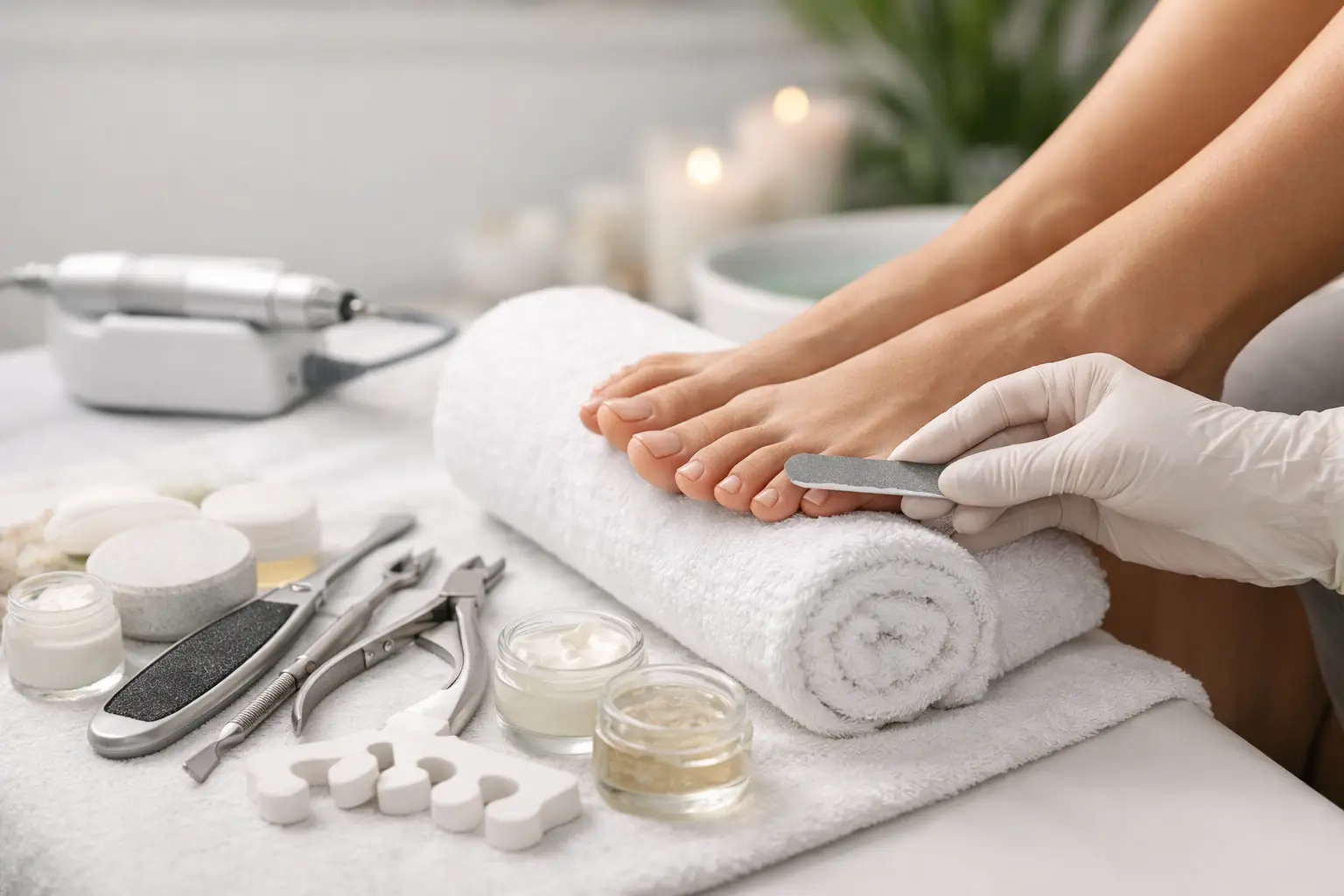 Pedicure professionale: strumenti essenziali