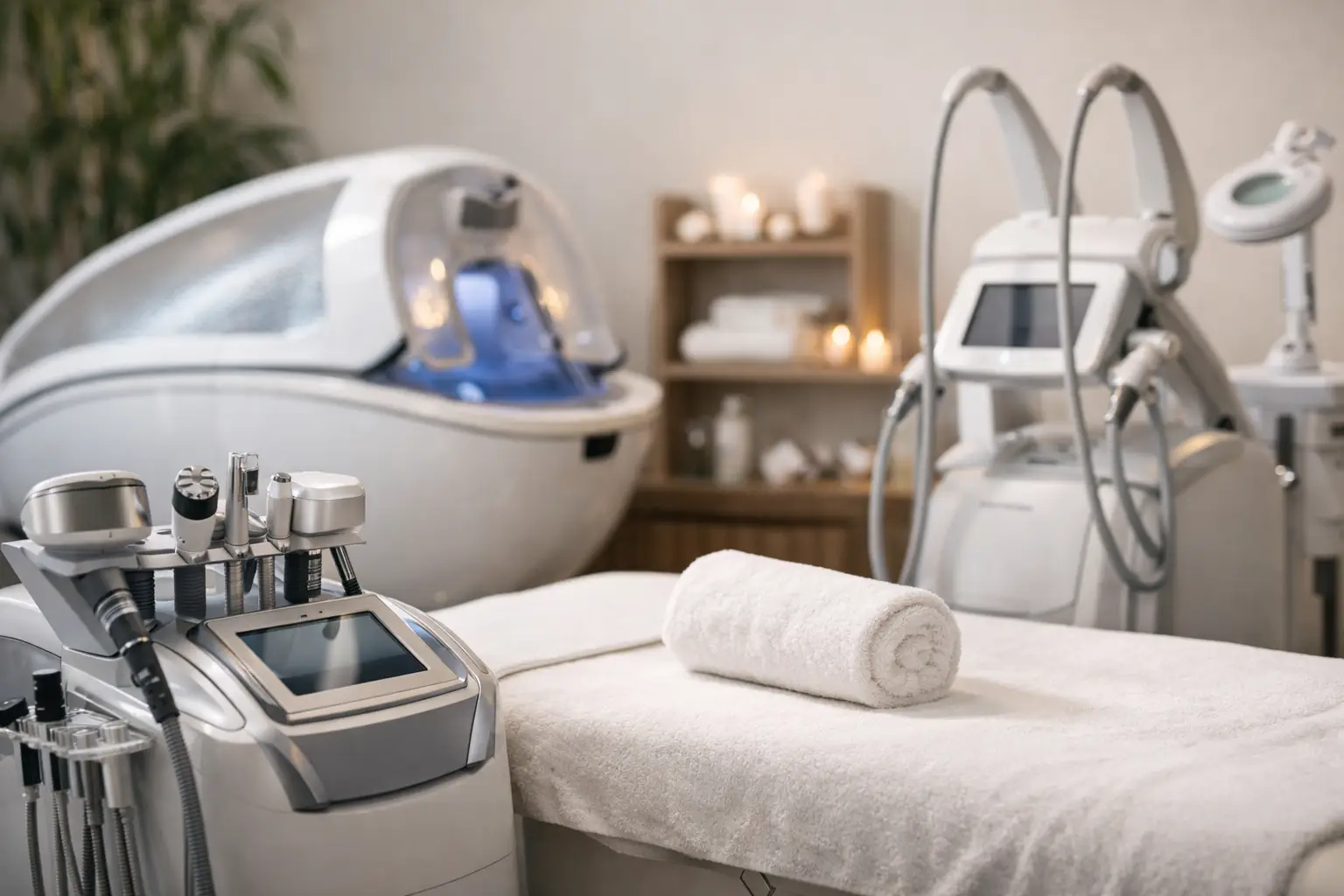 Quali macchinari servono in una spa