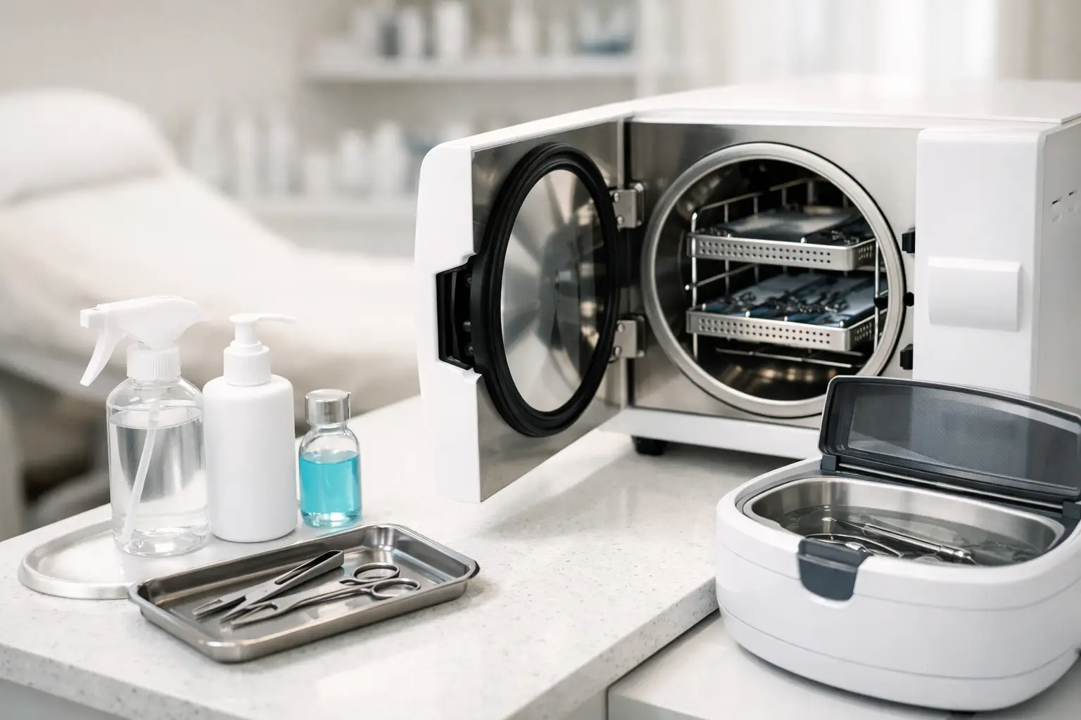 Quali sterilizzanti usare in cabina estetica