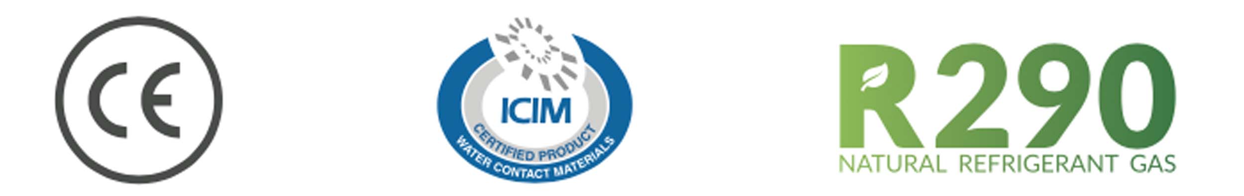 Marcatura CE certificazione ICIM e refrigerante R290