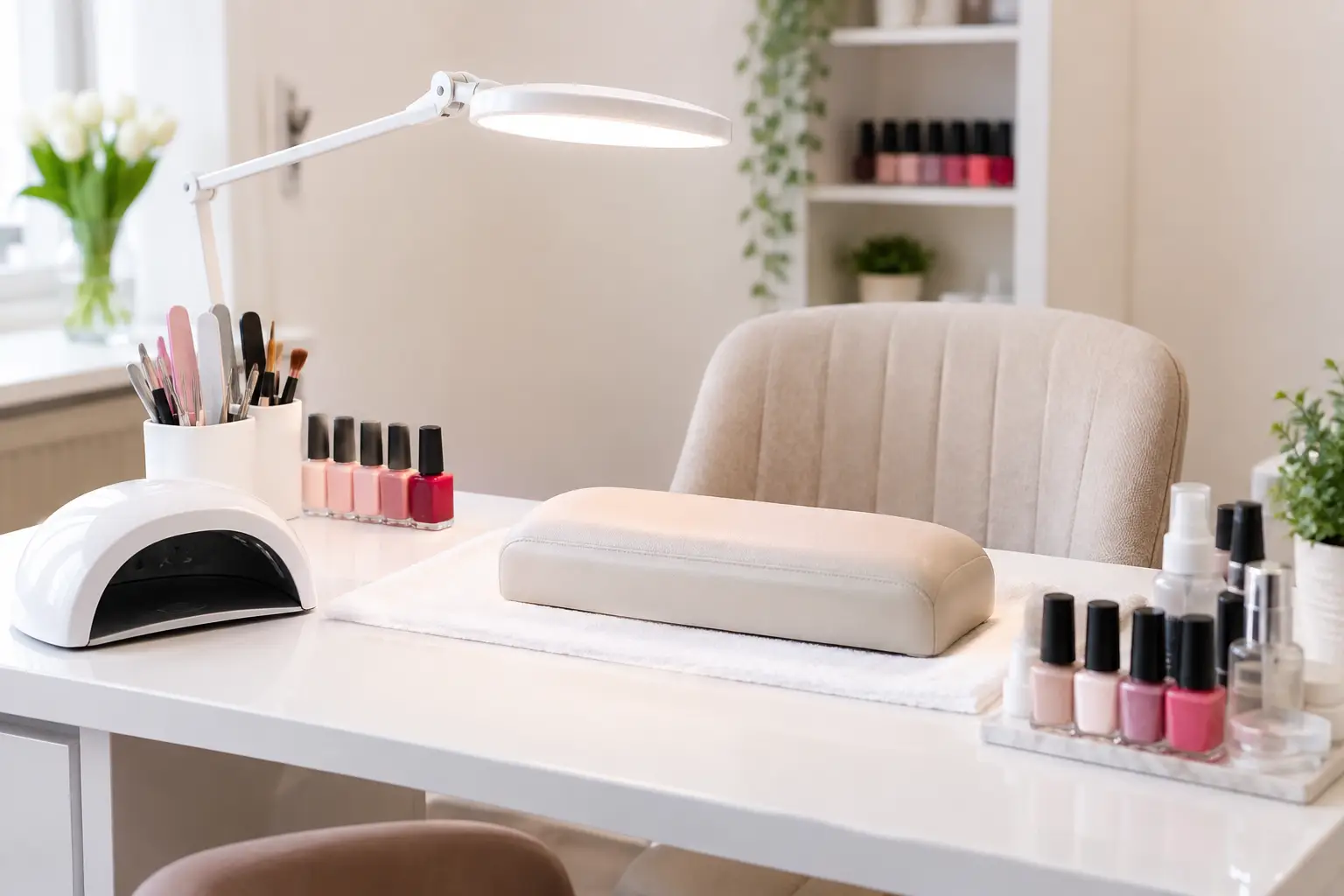 Come preparare una postazione nail professionale